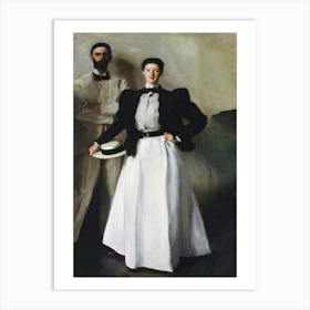 Mr. and Mrs. I. N. Phelps Stokes (1897), John Singer Sargent Art Print