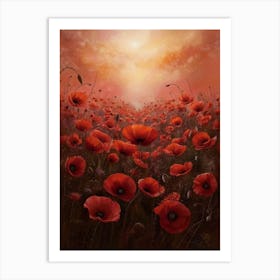 Poppies 1 Art Print