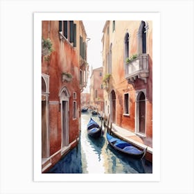 Venice Gondolas Art Print