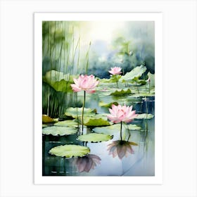 Water Lilies 3 Art Print