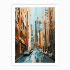 Sydney Kitsch Cityscape 3 Art Print