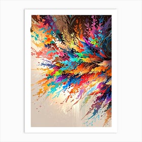 Abstract Painting 786 Art Print