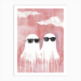 Ghosts 4 Art Print