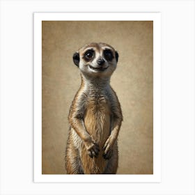 Meerkat 12 Art Print