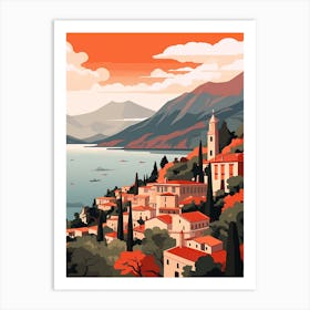 Montenegro 2 Travel Illustration Art Print