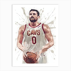 Kevin Love Cleveland Cavaliers Art Print