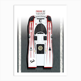 Elford Ahrens Porsche 917 Art Print