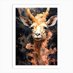 Giraffe Art Print