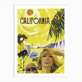 California Under The Sun Art Print
