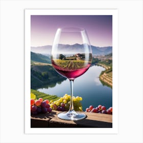 Ai Wine Art Print