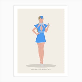 Britney Spears Toxic Music Pop Culture Art Print