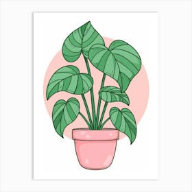 Plant In A Pot 37 Art Print