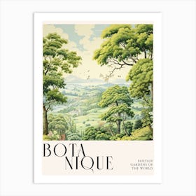 Botanique Fantasy Gardens Of The World 64 Art Print