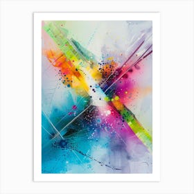 Abstract Painting 1980 Art Print