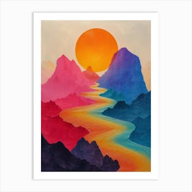 'Sunrise' 63 Art Print