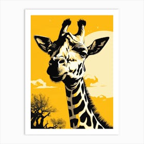 Giraffe 5 Art Print