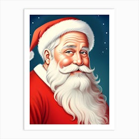 Santa Claus Art 1 Art Print
