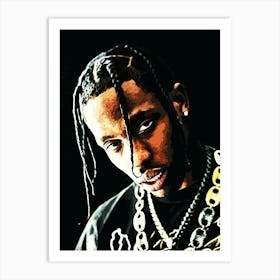 Travis Scott 12 Art Print