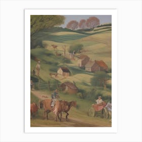 Day In The Country 1 Art Print