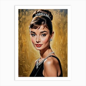 Audrey Hepburn Art Print