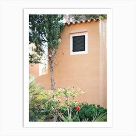 Terracotta House in Ibiza Village // Ibiza Travel Photography Art Print