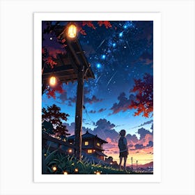 Starry Night Art Print