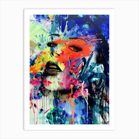 Abstract Painting 1 Art Print