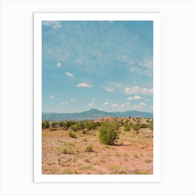 Ghost Ranch III on Film Art Print