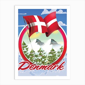 Denmark Travel Art Print