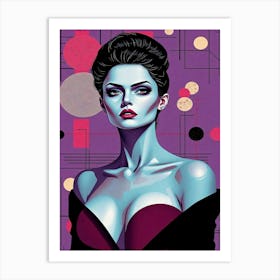 Sexy Lady Illustration Art Print