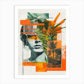 collage 8 Art Print