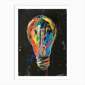 Light Bulb 21 Art Print