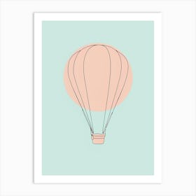 Hot Air Balloon Poster