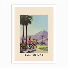 Palm Springs, Usa 2 Vintage Travel Poster Art Print