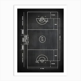 Women S Lacrosse Field Lacrosse Wall Art Lacrosse Art Lacrosse Decor Lacrosse Poster Lacrosse Blueprint Lacrosse Wall Art Sl00w1 Art Print