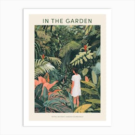 In The Garden Poster Royal Botanic Garden Edinburgh United Kingdom 6 Art Print