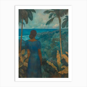 Hawaiian Woman Art Print