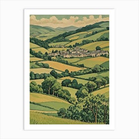 Valley View Art Print