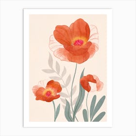 Summer Flowers II Art Print