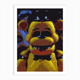 Five Nights at Freddy's Movies Art Print