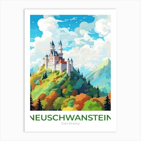 Germany Neuschwanstein Travel 1 Art Print