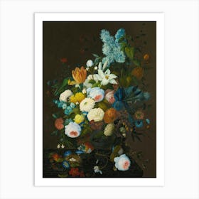 Flowers In A Vase 11 Art Print