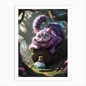 Cheshire Cat 1 Art Print