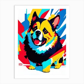 Corgi 5 Art Print