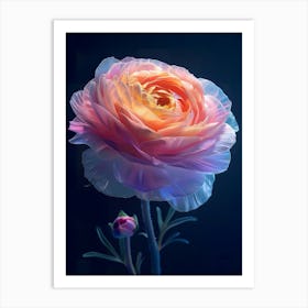 Peony Art Print