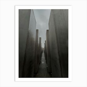 Berlin Memorial - Memorial Stock Videos & Royalty-Free Footage Art Print