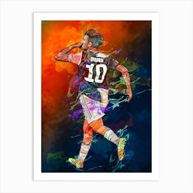 Paulo Dybala Art Print