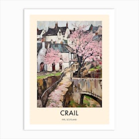 Crail (Fife, Scotland) Painting 2 Travel Poster Art Print