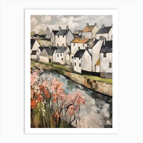 Padstow (Cornwall) Painting 3 Art Print