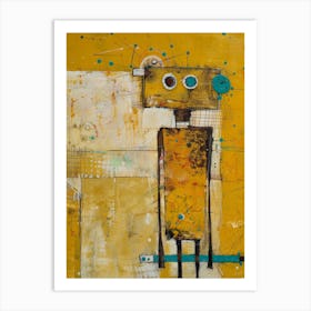 Robot 5 Art Print